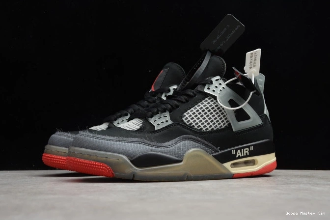 4 x Retro Off Air CV9388-001 Jordan Bred White 0808